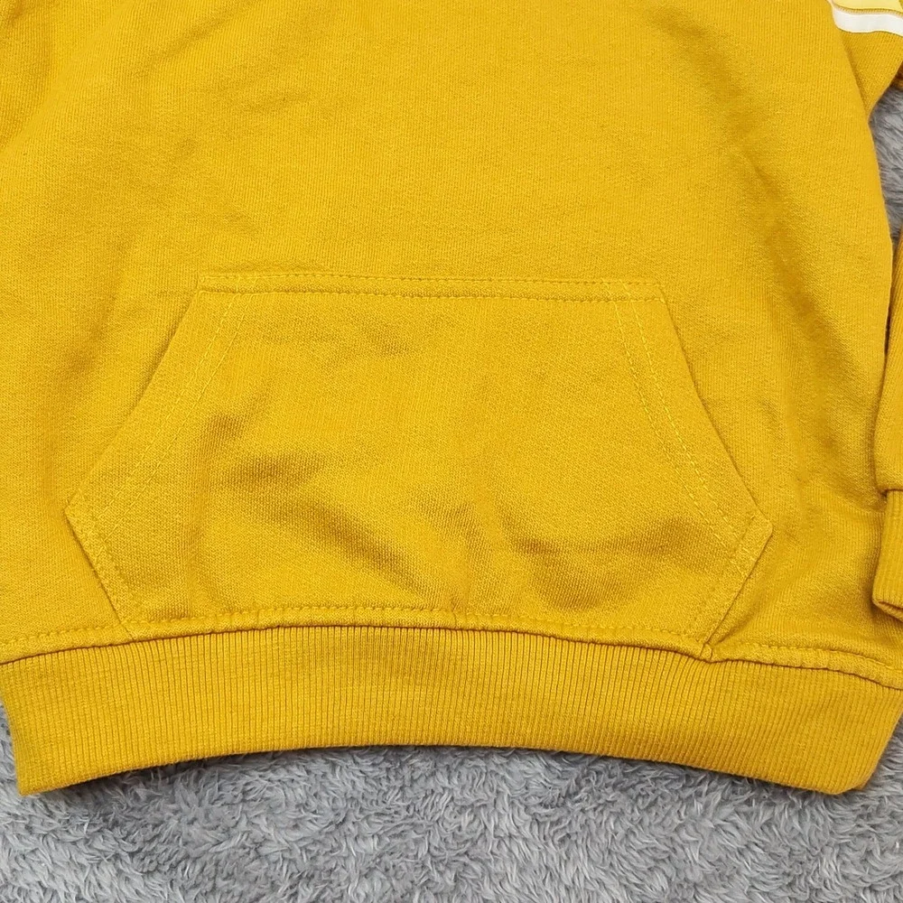 Lee Hoodie Boys 4T Yellow Pullover Sweatshirt Stripe Logo Fleece‎ 19005513